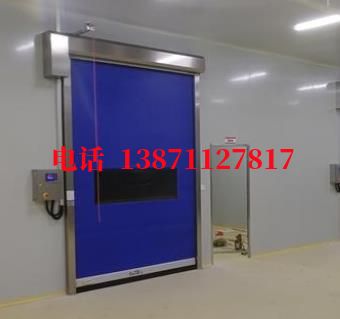 铝合金单元门拉链密封快速卷帘门